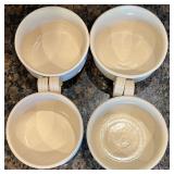 Rustic Stoneware Soup Tureen & Bowl Set with Floral Design Rustic Stoneware Soup Tureen & Bowl Set with Floral Design