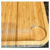 Smirly Brand Bamboo Cheese Board with Knife Set and Rattan Baskets Smirly Brand Bamboo Cheese Board with Knife Set and Rattan Baskets