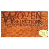 Smirly Brand Bamboo Cheese Board with Knife Set and Rattan Baskets Smirly Brand Bamboo Cheese Board with Knife Set and Rattan Baskets