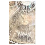 Numerous Set of Plastic Partywear Including Tumblers,  Wine Glasses and Appetizer Trays including Pier 1 Numerous Set of Plastic Partywear Including Tumblers,  Wine Glasses and Appetizer Trays including Pier 1