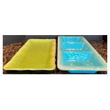 Numerous Set of Plastic Partywear Including Tumblers,  Wine Glasses and Appetizer Trays including Pier 1 Numerous Set of Plastic Partywear Including Tumblers,  Wine Glasses and Appetizer Trays including Pier 1