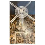 7 Piece Collection of Decorative Oil & Wax Candles with Glass Stands 7 Piece Collection of Decorative Oil & Wax Candles with Glass Stands