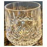 Set of 8 Waterford Crystal Tumblers with Intricate Cut Design Set of 8 Waterford Crystal Tumblers with Intricate Cut Design