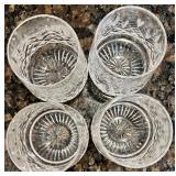 Set of 8 Waterford Crystal Tumblers with Intricate Cut Design Set of 8 Waterford Crystal Tumblers with Intricate Cut Design