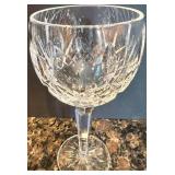 Set of 3 Waterford Crystal Goblets with Intricate Cut Design Set of 3 Waterford Crystal Goblets with Intricate Cut Design