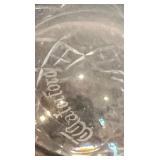 Waterford Cut Crystal Appetizer Serving Platter with Crystal Bowl, and Creamer Waterford Cut Crystal Appetizer Serving Platter with Crystal Bowl, and Creamer