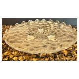 Collection of 12 Vintage Crystal Cut Glass Serving Bowls and Plates Collection of 12 Vintage Crystal Cut Glass Serving Bowls and Plates