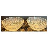 Collection of 12 Vintage Crystal Cut Glass Serving Bowls and Plates Collection of 12 Vintage Crystal Cut Glass Serving Bowls and Plates