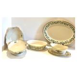 Lenox Holiday China Collection with Holly Pattern Lenox Holiday China Collection with Holly Pattern
