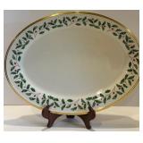 Lenox Holiday China Collection with Holly Pattern Lenox Holiday China Collection with Holly Pattern