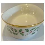 Lenox Holiday China Collection with Holly Pattern Lenox Holiday China Collection with Holly Pattern