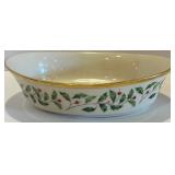 Lenox Holiday China Collection with Holly Pattern Lenox Holiday China Collection with Holly Pattern