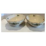 Lenox Holiday China Collection with Holly Pattern Lenox Holiday China Collection with Holly Pattern