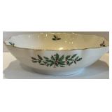 Lenox Holiday China Collection with Holly Pattern Lenox Holiday China Collection with Holly Pattern