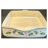 Lenox Holiday China Collection with Holly Pattern Lenox Holiday China Collection with Holly Pattern