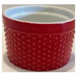 Lenox 1993 Annual Holiday Collectors Plate with Red Ramekins Set and Holiday Gravy Warmer Lenox 1993 Annual Holiday Collectors Plate with Red Ramekins Set and Holiday Gravy Warmer