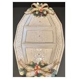 Fitz and Floyd Winter Wonderland Serving Bowls and Dish Set Fitz and Floyd Winter Wonderland Serving Bowls and Dish Set