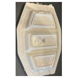 Fitz and Floyd Winter Wonderland Serving Bowls and Dish Set Fitz and Floyd Winter Wonderland Serving Bowls and Dish Set