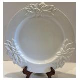 Mix of Holiday Theme Ceramic Plates and Snowman Decoration Mix of Holiday Theme Ceramic Plates and Snowman Decoration