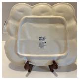 Mix of Holiday Theme Ceramic Plates and Snowman Decoration Mix of Holiday Theme Ceramic Plates and Snowman Decoration