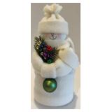 Mix of Holiday Theme Ceramic Plates and Snowman Decoration Mix of Holiday Theme Ceramic Plates and Snowman Decoration