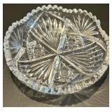 Waterford Crystal Cut Glass Collection: Bowl, Paperweight, and Coasters Waterford Crystal Cut Glass Collection: Bowl, Paperweight, and Coasters