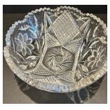 Crystal Cut Glass Heirloom Serving Set Crystal Cut Glass Heirloom Serving Set