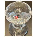 Set of 3 Iittala Festivo Crystal Candle Holders Set of 3 Iittala Festivo Crystal Candle Holders