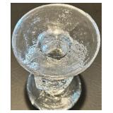 Set of 3 Iittala Festivo Crystal Candle Holders Set of 3 Iittala Festivo Crystal Candle Holders