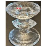 Set of 3 Iittala Festivo Crystal Candle Holders Set of 3 Iittala Festivo Crystal Candle Holders