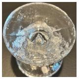 Set of 3 Iittala Festivo Crystal Candle Holders Set of 3 Iittala Festivo Crystal Candle Holders