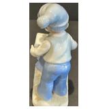 Collection of 7 Elegant Glass and Crystal Decorative Pieces Collection of 7 Elegant Glass and Crystal Decorative Pieces