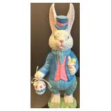 Collection of Ceramic Rabbit Figurines, Including Musical Bunnies Collection of Ceramic Rabbit Figurines, Including Musical Bunnies