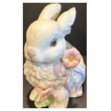 Collection of Ceramic Rabbit Figurines, Including Musical Bunnies Collection of Ceramic Rabbit Figurines, Including Musical Bunnies