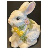 Collection of Ceramic Rabbit Figurines, Including Musical Bunnies Collection of Ceramic Rabbit Figurines, Including Musical Bunnies