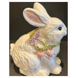 Collection of Ceramic Rabbit Figurines, Including Musical Bunnies Collection of Ceramic Rabbit Figurines, Including Musical Bunnies