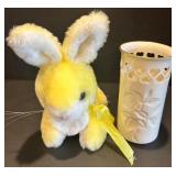 Collection of Ceramic Rabbit Figurines, Including Musical Bunnies Collection of Ceramic Rabbit Figurines, Including Musical Bunnies