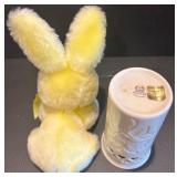 Collection of Ceramic Rabbit Figurines, Including Musical Bunnies Collection of Ceramic Rabbit Figurines, Including Musical Bunnies