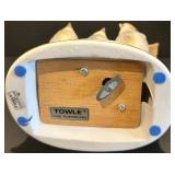 Set of 8 Porcelain Figurines: Mother and Child, Birds on Branch, and more Set of 8 Porcelain Figurines: Mother and Child, Birds on Branch, and more