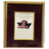 Collection of 7 Framed Inspirational Poems and Artwork Collection of 7 Framed Inspirational Poems and Artwork