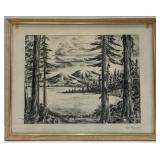 Collection of 7 Framed Inspirational Poems and Artwork Collection of 7 Framed Inspirational Poems and Artwork