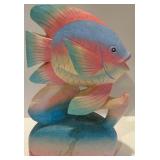 Household Decor and Kitchen Set with Cutlery, Painted Fish Sculpture, Art, and Tray Household Decor and Kitchen Set with Cutlery, Painted Fish Sculpture, Art, and Tray