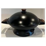 Electric Wok, Igloo 6 Cooler, and Vintage Metal Lunch Box Set Electric Wok, Igloo 6 Cooler, and Vintage Metal Lunch Box Set