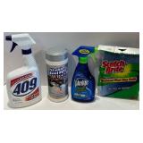 Household Cleaning Supplies Set with Tools and Cleaners Household Cleaning Supplies Set with Tools and Cleaners