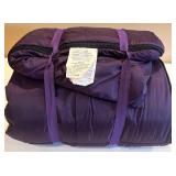 Coleman Purple Sleeping Bag with Storage Bag Coleman Purple Sleeping Bag with Storage Bag