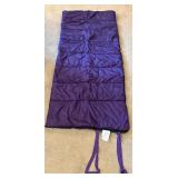 Coleman Purple Sleeping Bag with Storage Bag Coleman Purple Sleeping Bag with Storage Bag