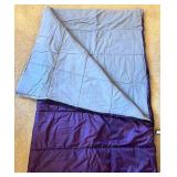 Coleman Purple Sleeping Bag with Storage Bag Coleman Purple Sleeping Bag with Storage Bag