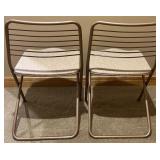 Vintage Cosco Folding Card Table and 4 Chairs Set Vintage Cosco Folding Card Table and 4 Chairs Set