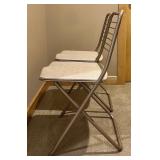 Vintage Cosco Folding Card Table and 4 Chairs Set Vintage Cosco Folding Card Table and 4 Chairs Set
