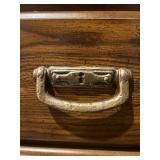 Vintage Wooden Hutch with Drawers and Shelves Vintage Wooden Hutch with Drawers and Shelves